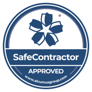 Safe Contractor Logo Legionella Compliance Staffordshire